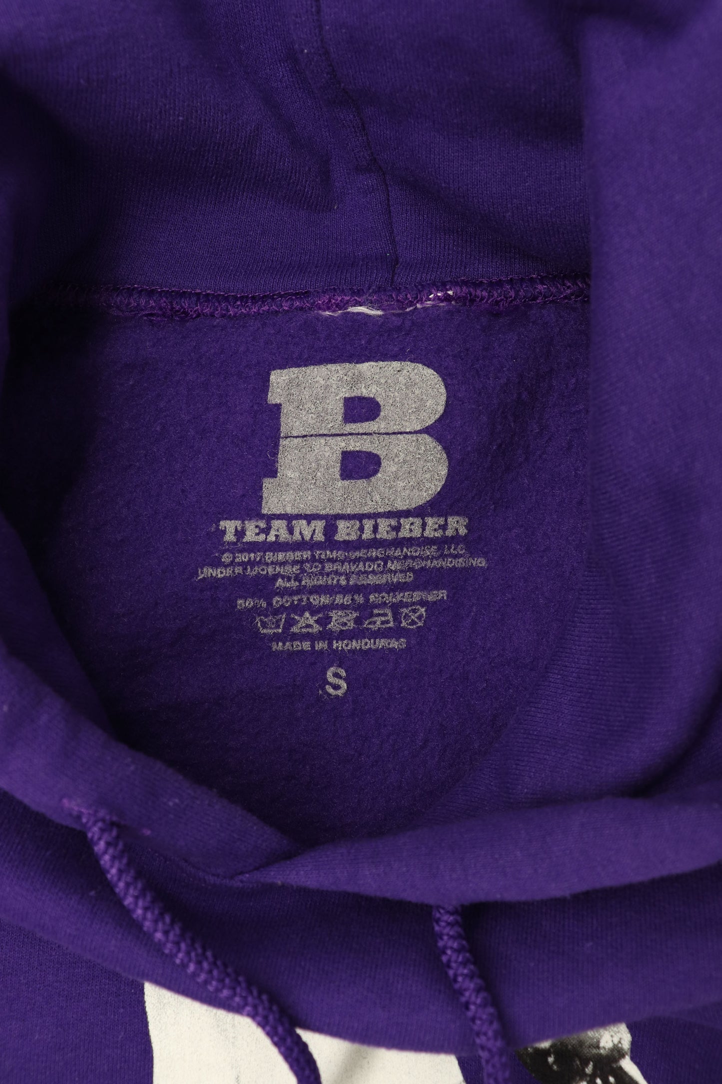 JUSTIN BIEBER TOUR HOODIE (S)