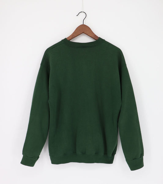 MIAMI HURRICANES FOOTBALL CREW SWEATER MADE IN USA (L)