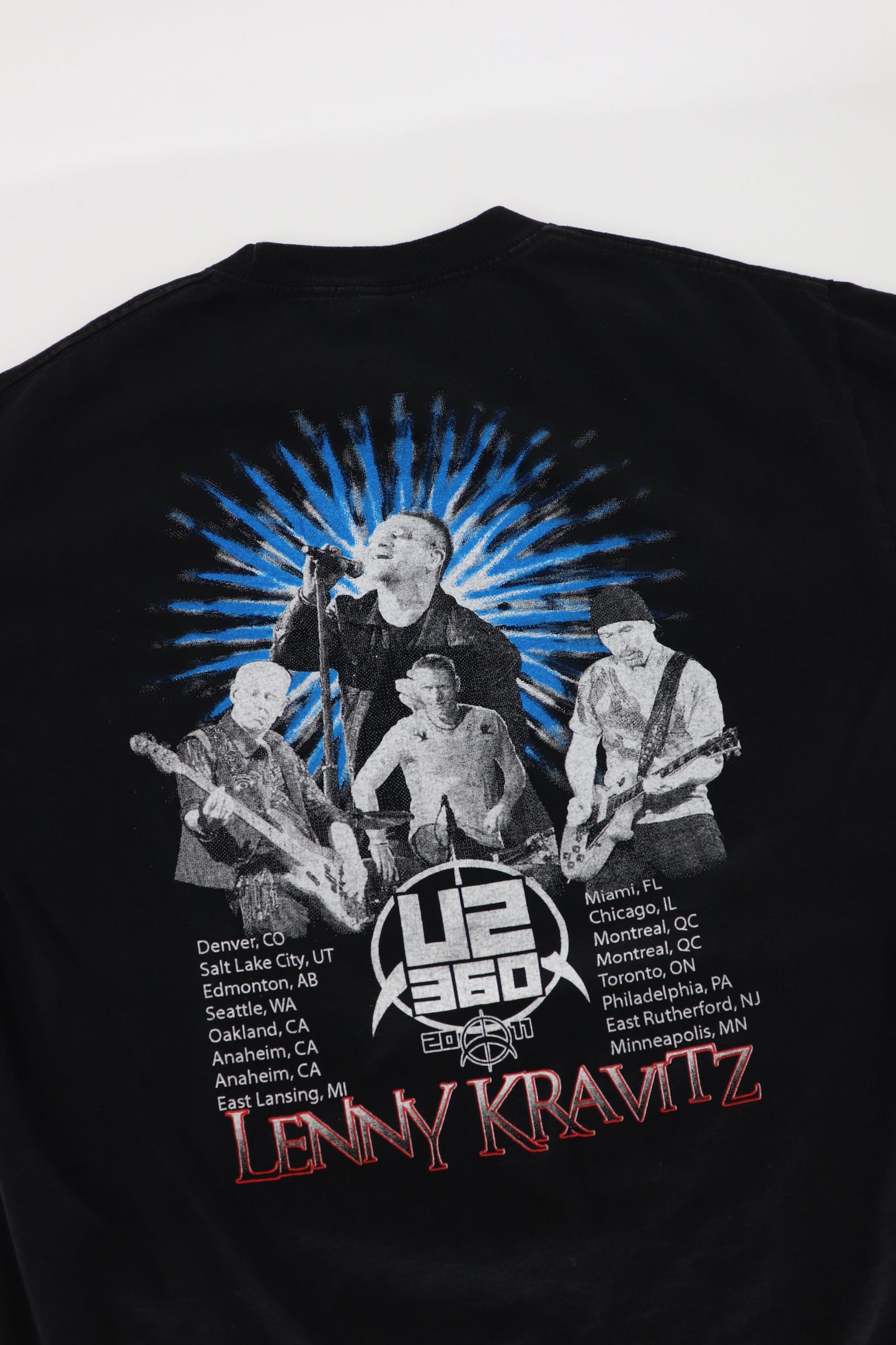 U2 360 TOUR CONCERT TEE 2011 (L)