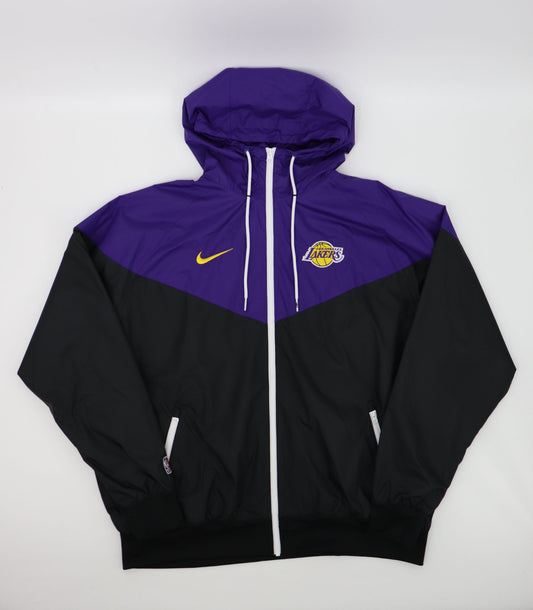 NIKE X LAKERS WINDBREAKER ZIP JACKET (XL)