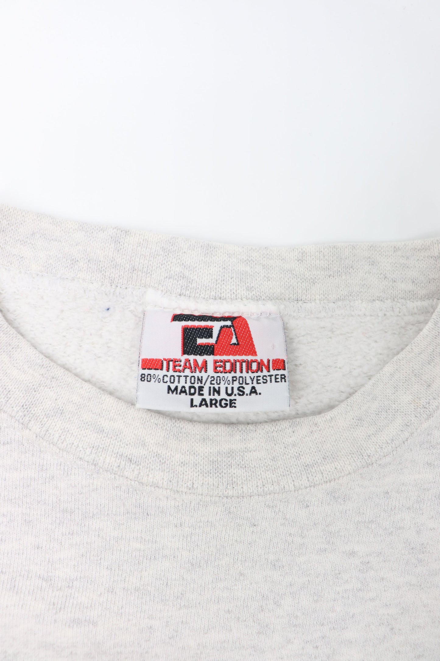 VINTAGE USA CREW SWEATER MADE IN USA (L)