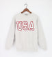 VINTAGE USA CREW SWEATER MADE IN USA (L)