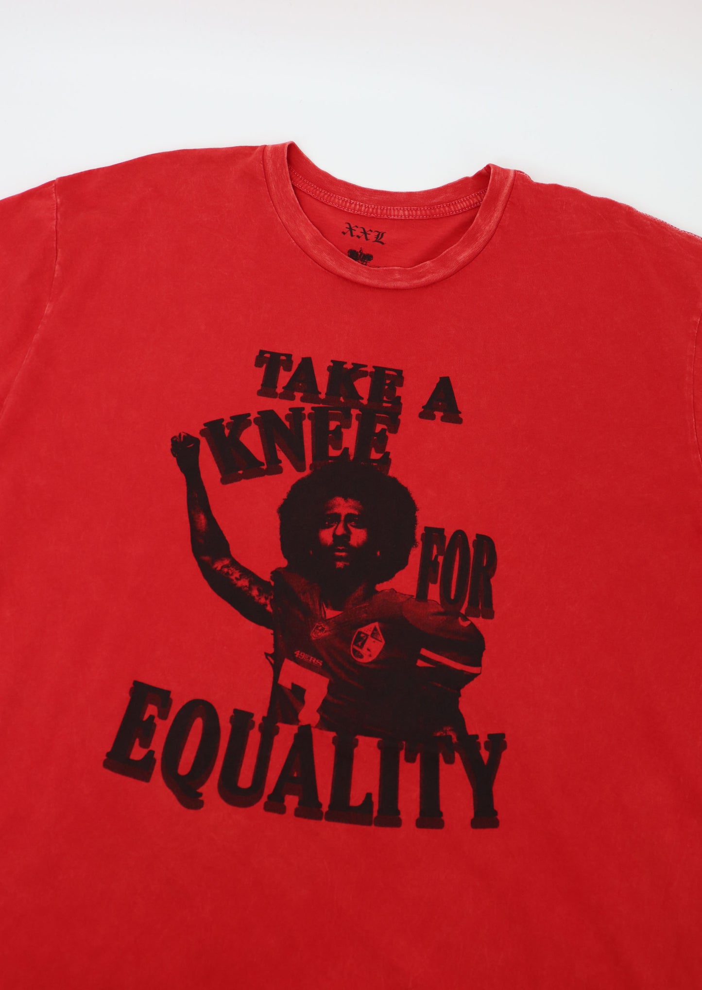 TAKE A KNEE 49ERS COLIN KAEPERNICK TEE (XXL)