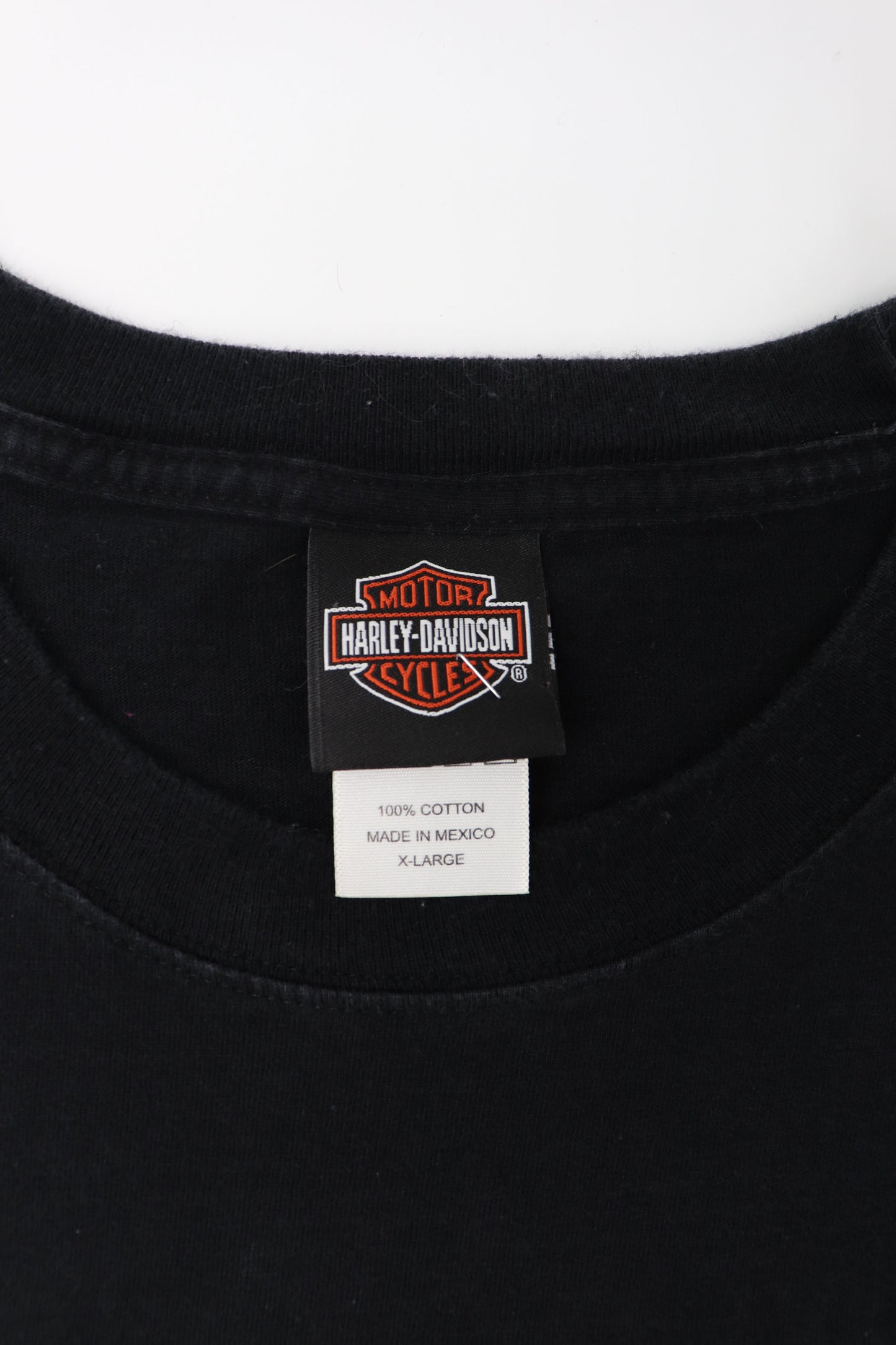 HARLEY DAVIDSON LAS VEGAS 2008 BLACK TEE (XL)