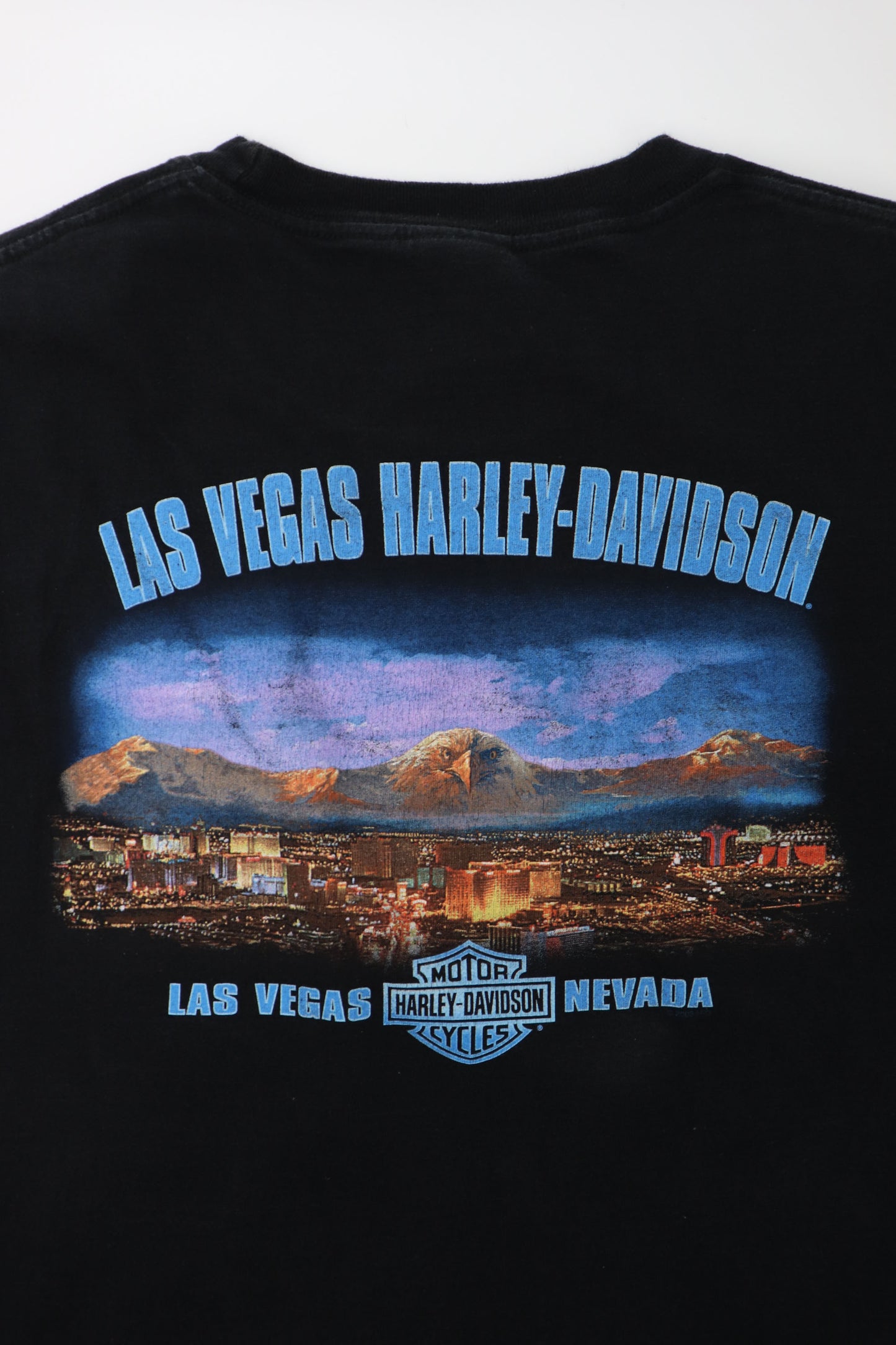 HARLEY DAVIDSON LAS VEGAS 2008 BLACK TEE (XL)