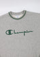 CHAMPION CREW GREY SWEATER (L)