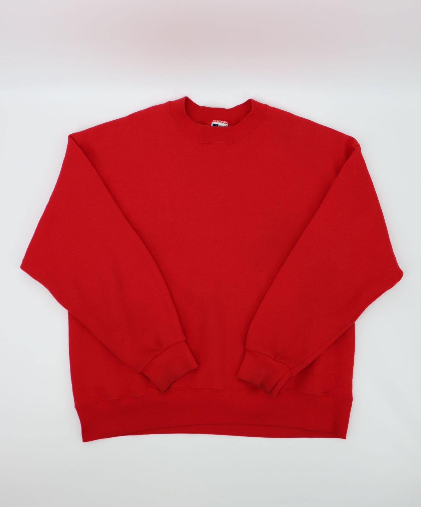 VINTAGE PRO SPIRIT RED CREW SWEATER MADE IN USA (XL)