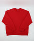 VINTAGE PRO SPIRIT RED CREW SWEATER MADE IN USA (XL)