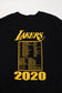 LAKERS WORLD CHAMPIONS 2020 TEE MADE IN USA (3XL)