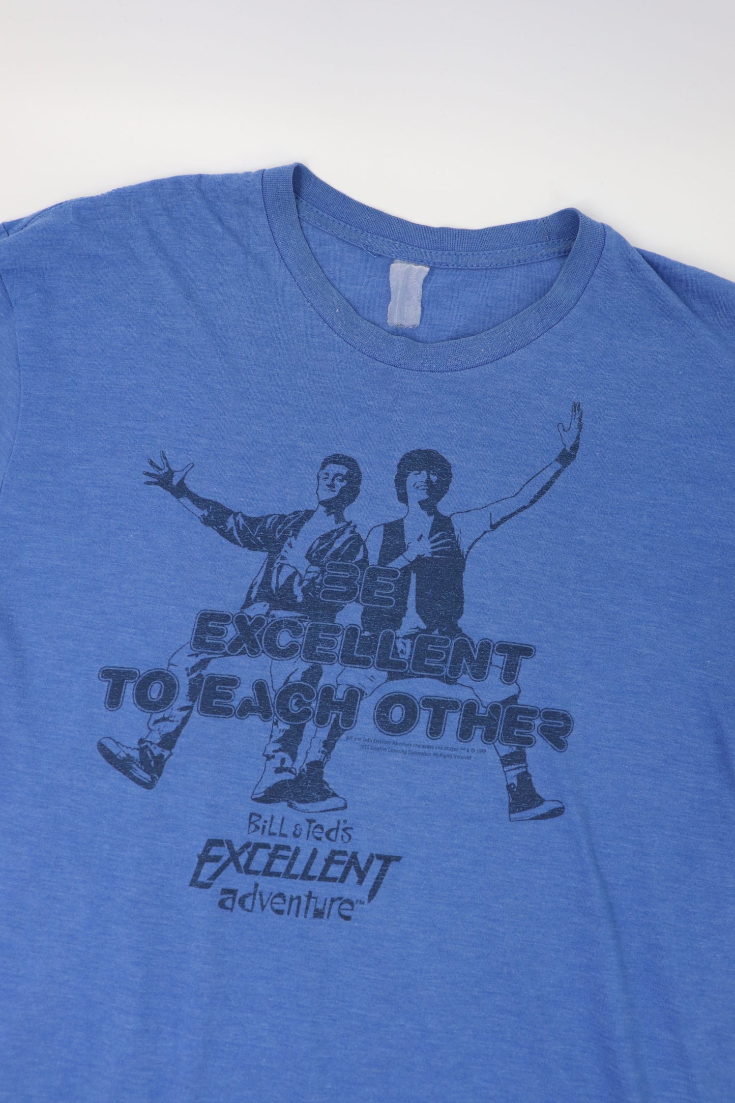 VINTAGE BILL & TEDS EXCELLENT ADVENTURE 1989 TEE (M)