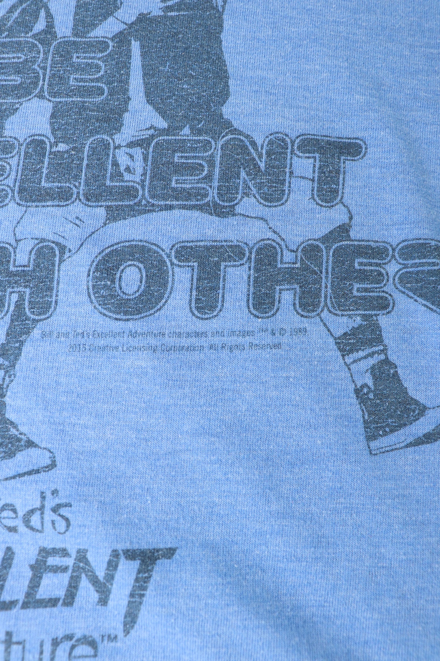 VINTAGE BILL & TEDS EXCELLENT ADVENTURE 1989 TEE (M)