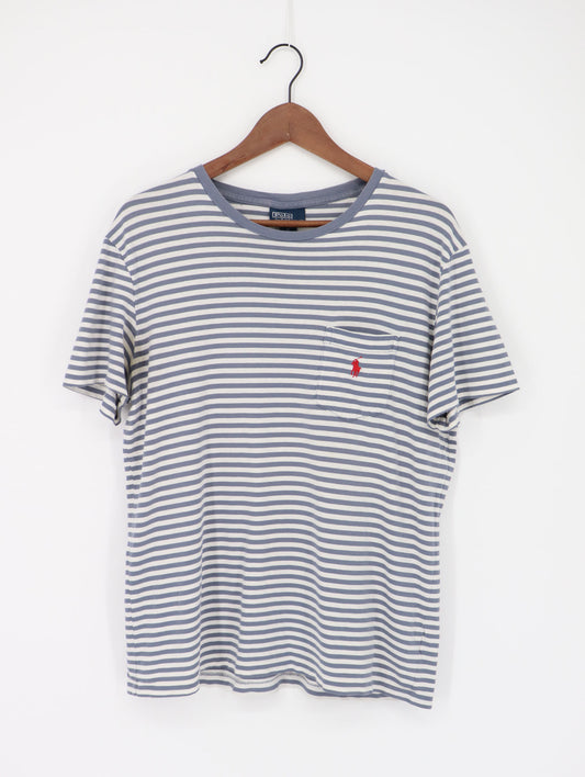 POLO POCKET STRIPED TEE (M)