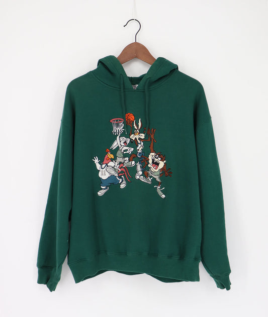 LOONEY TUNES BASKETBALL HOODIE (XL)