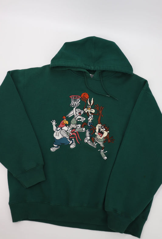 LOONEY TUNES BASKETBALL HOODIE (XL)