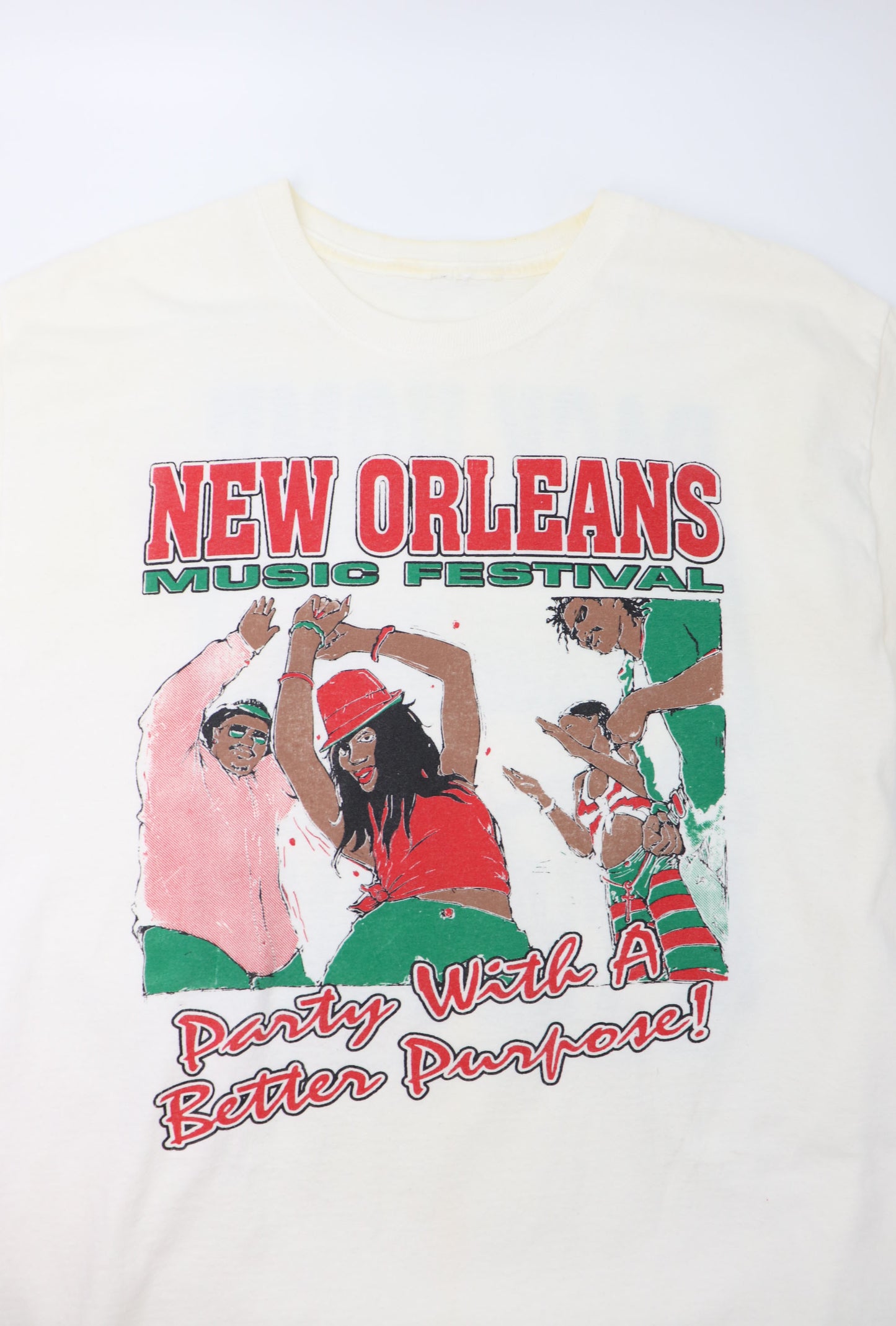 NEW ORLEANS MUSIC FESTIVAL TEE (S)