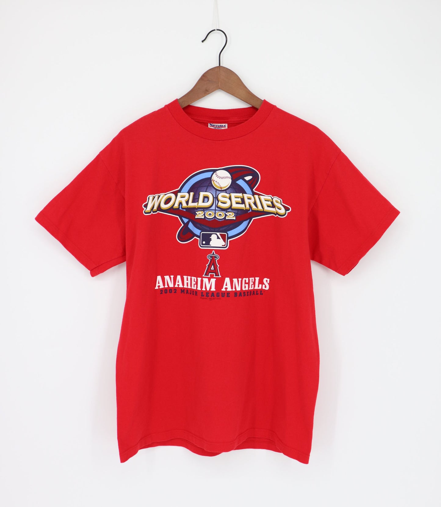 ANAHEIM ANGELS MLB WORLD SERIES 2002 TEE (L)