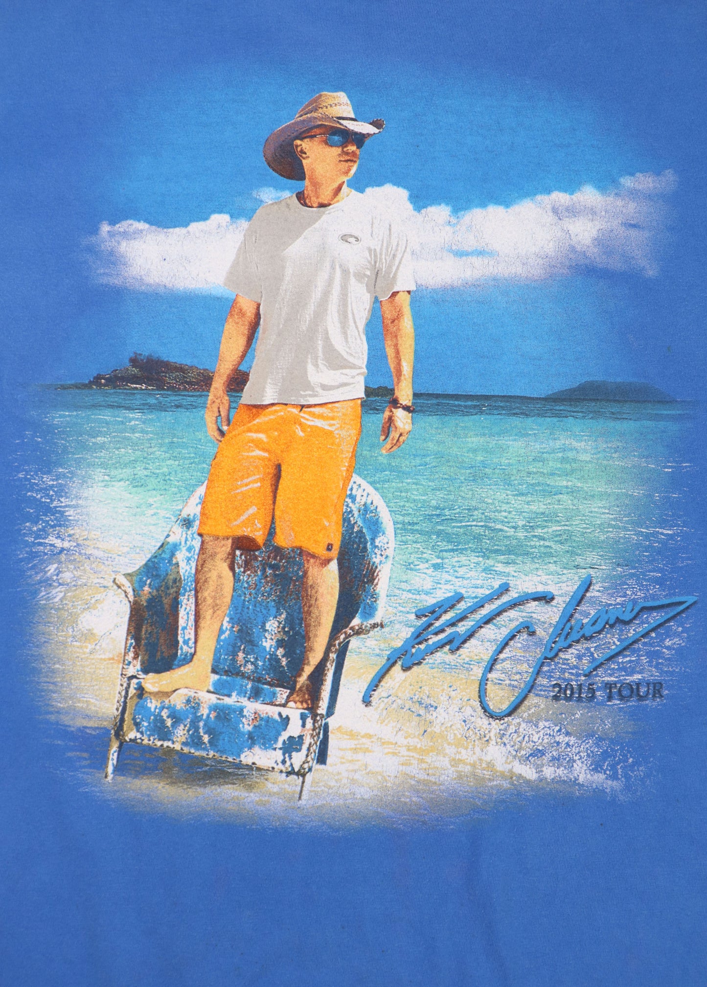 KENNY CHESNEY 2015 TOUR TEE (M)