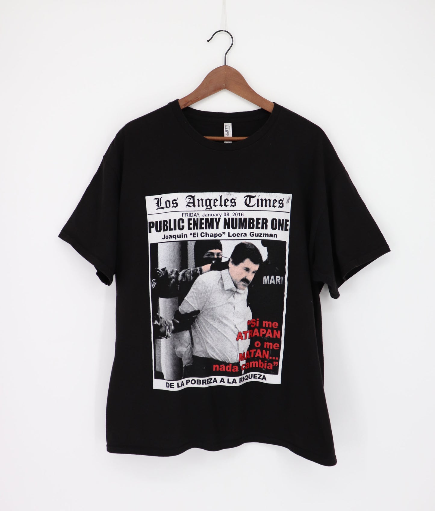 JOAQUIN "EL CHAPO" LOERA GUZMAN TEE (XL)