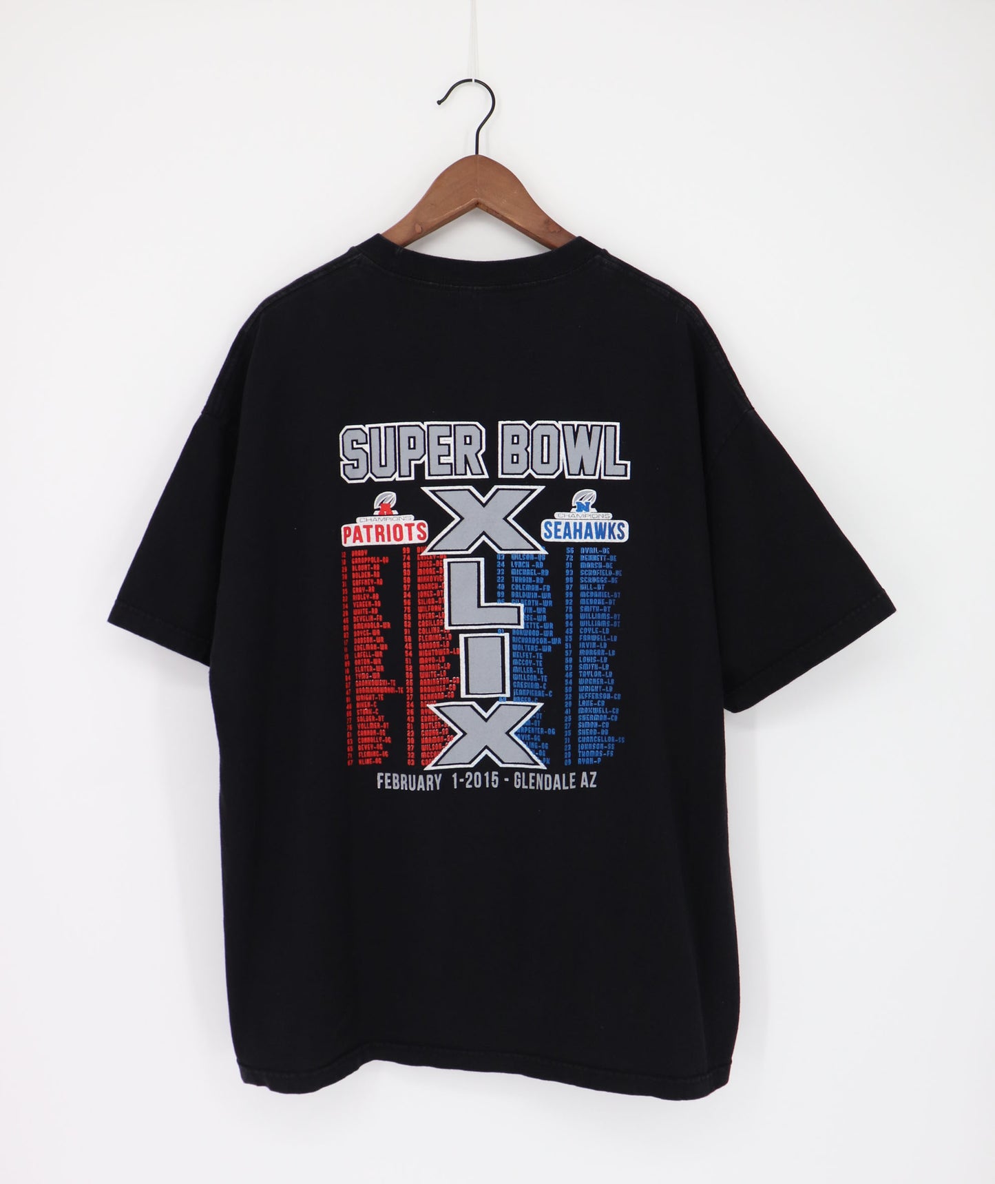 SUPER BOWL XLIX NEW ENGLAND VS SEATTLE (2XL)