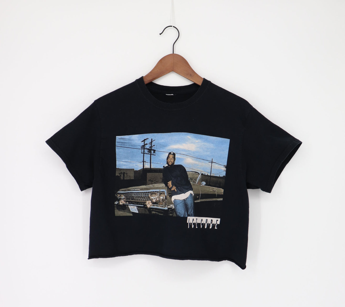 ICE CUBE CUTOFF CROP TEE (S)