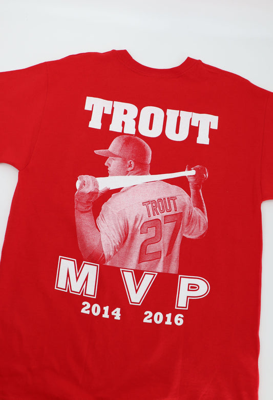 ANAHEIM ANGELS TROUT MVP 2014 2016 TEE (L)