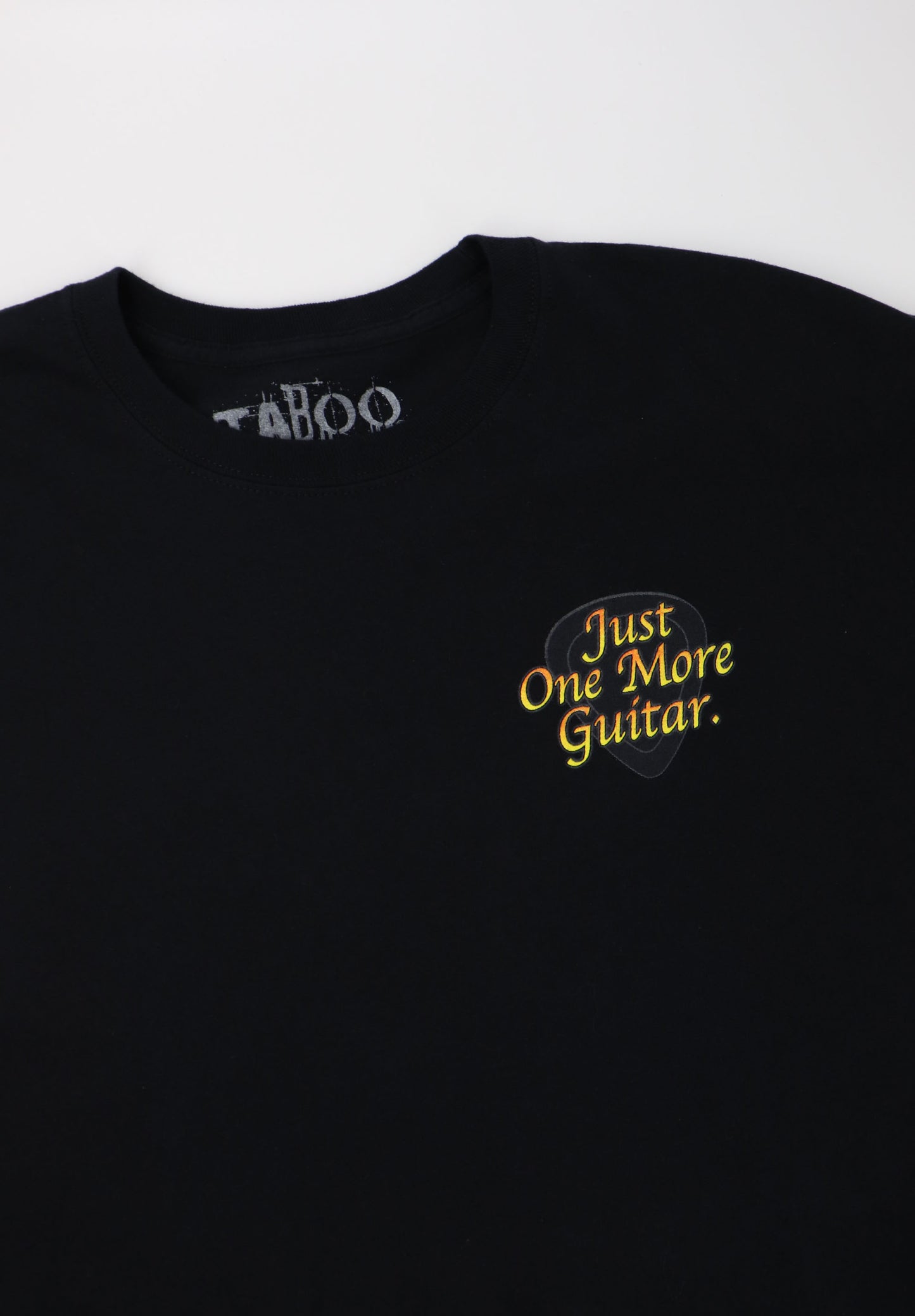 JUST ONE MORE GUITAR TABOO TEE (2X)