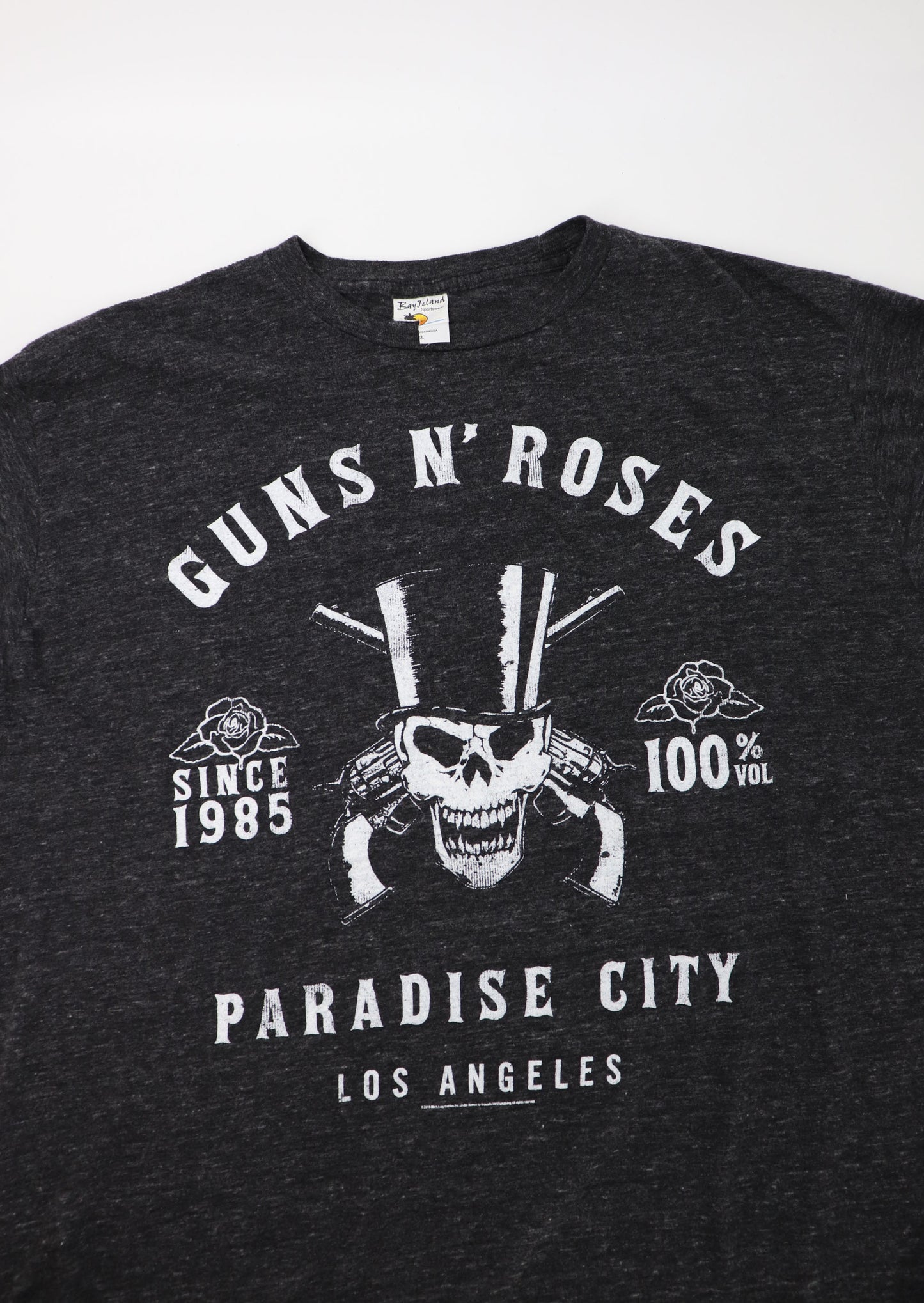 GUN'S N ROSES PARADISE CITY BURNOUT TEE (XL)