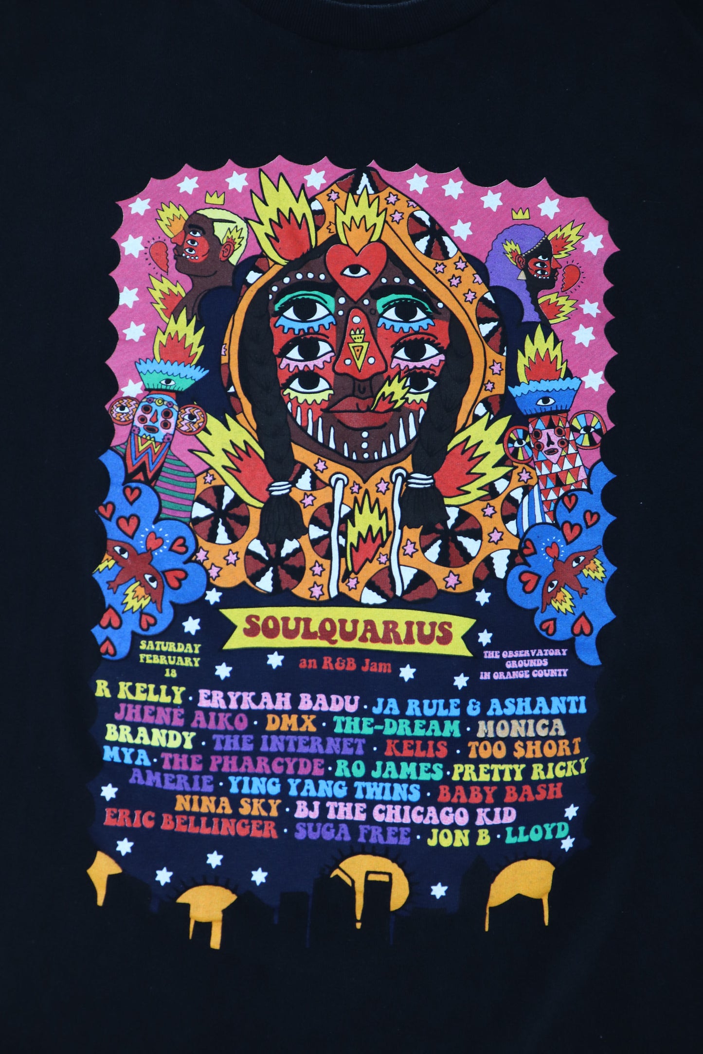 SOULQUARIUS AN R&B JAM CONCERT TEE (XL)