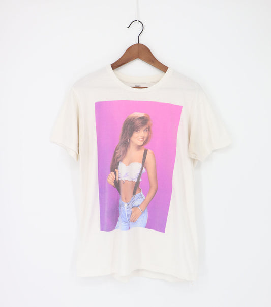 VINTAGE SAVED BY THE BELL KELLY TEE (L)