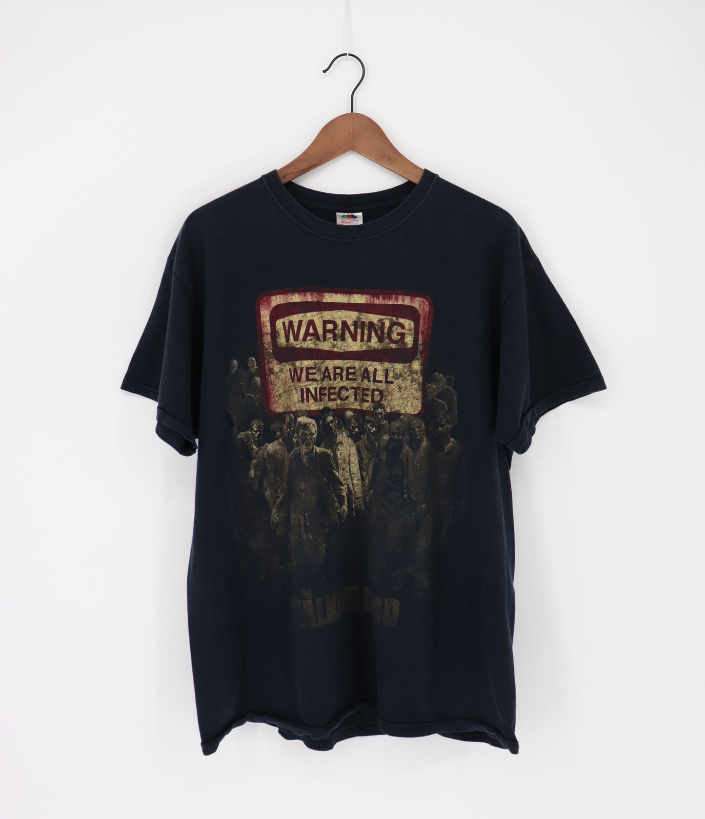 THE WALKING DEAD WARNING TEE (XL)