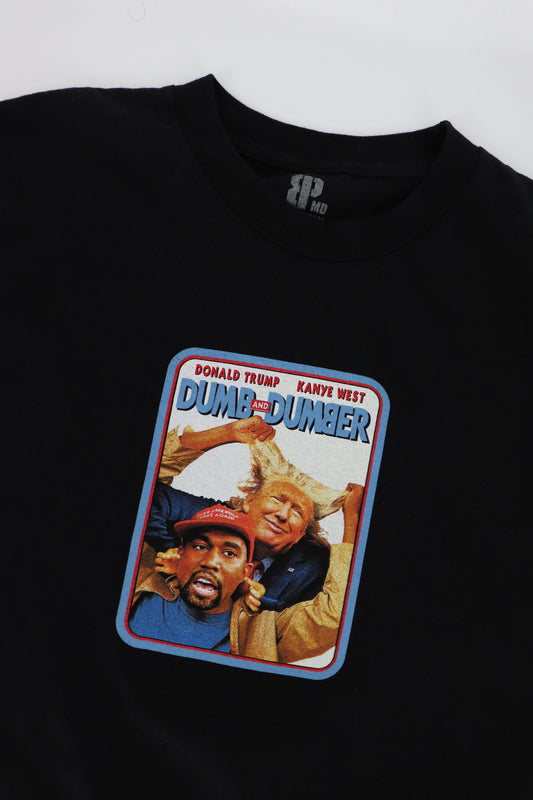 DUMB AND DUMBER TRUMP AND KANYE WEST TEE (M)