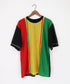 TOOTS TASTA REGGAE STRIPED JERSEY TEE (XL)