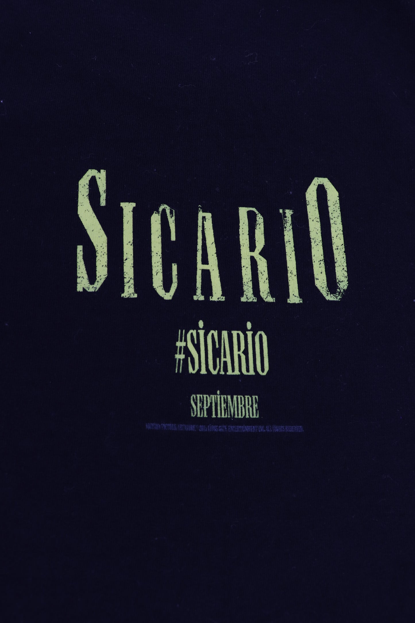 SICARIO 2015 MOVIE TEE (L)