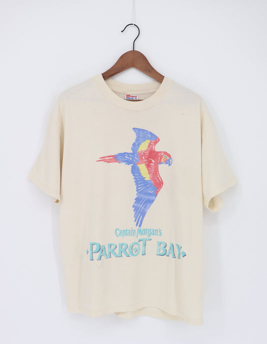 VINTAGE CAPTAIN MORGANS PARROT BAY TEE (L)